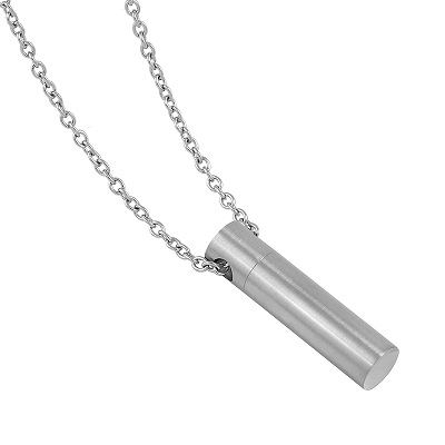 Always and Forever Memorial Products: Cylinder Cremation Pendant
