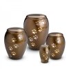 Always and Forever Memorial Products: Brass Pet Urns With Paws