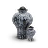 Always and Forever Memorial Products: Black Crystal Urn
