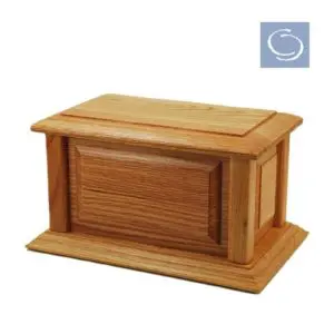 Always and Forever Memorial Products: Federal Oak Wood Urn