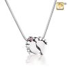 Always and Forever Memorial Products: Baby Feet Cremation Pendant