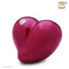 Always and Forever Memorial Products: Love Heart Urn Red