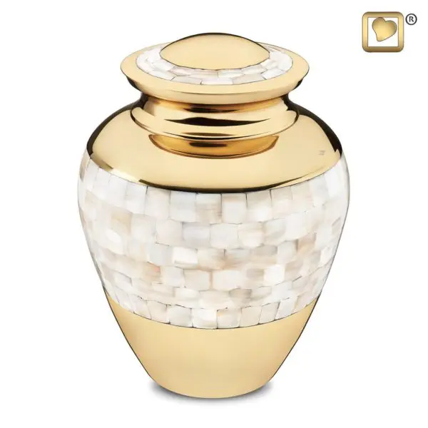 Always and Forever Memorial Products: Mother Of Pearl Cremation Urn