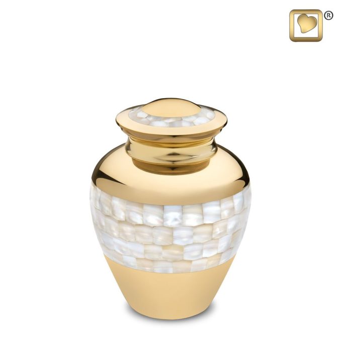 Always and Forever Memorial Products: Mother of Pearl Urn