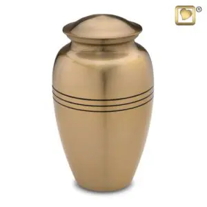 Always and Forever Memorial Products: Radiance Gold Urn