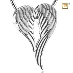 Always and Forever Memorial Products: Angel Wings Cremation Pendant
