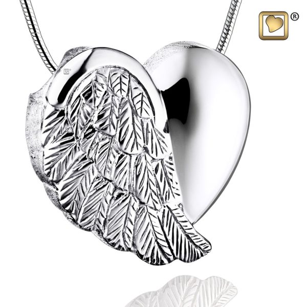 Always and Forever Memorial Products: Love Wings Cremation Pendant