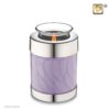 Lavender Tealight Cremation Urn