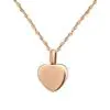 Always and Forever Memorial Products: Rose Gold Mini Heart