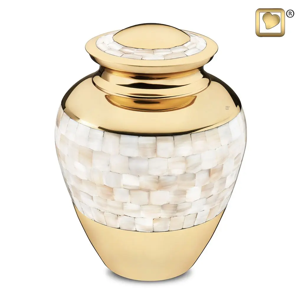 Always and Forever Memorial Products: Mother Of Pearl Urn