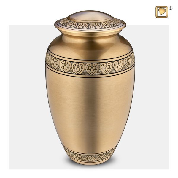 Always and Forever Memorial Products: Infinity Gold Cremation Urn