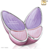 Wings Of Hope Lavender Butterfly Urn