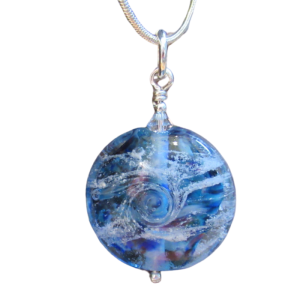 Always and Forever Memorial Products: Tie Dye Lentil Glass Bead