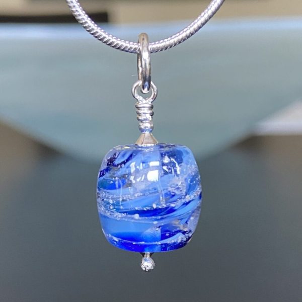 blue-barrel-glass-memorial-bead