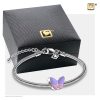 Always and Forever Memorial Products: Wings Of Hope Bead Lavender