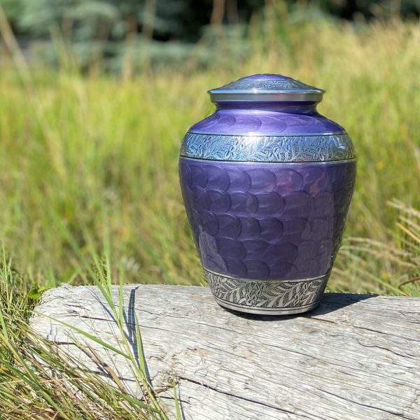 Always and Forever Memorial Products: Grace Lavender Urn