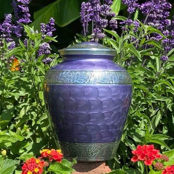 Always and Forever Memorial Products: Grace Lavender Urn
