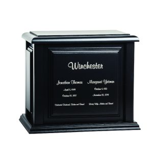 Always and Forever Memorial Products: Winchester Oak Companion Urn