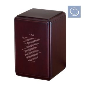 Always and Forever Memorial Products: Provincial Cherry Dad Urn