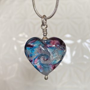 Always and Forever Memorial Products: Custom Glass Mini Heart