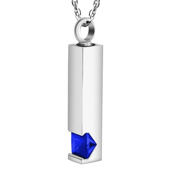 Always and Forever Memorial Products: Birthstone Ash Pendant