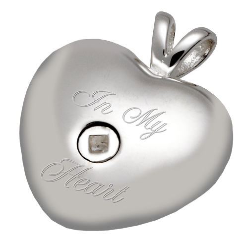 Always and Forever Memorial Products: Strong Heart Pendant