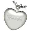 Always and Forever Memorial Products: Strong Heart Pendant