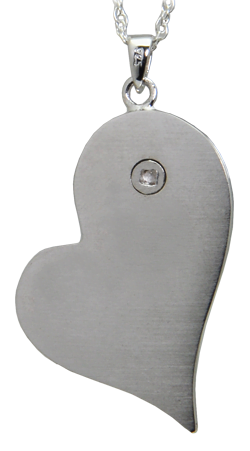 Always and Forever Memorial Products: Teardrop Heart Pendant