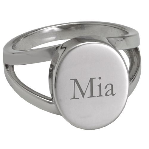 Sterling Silver Cremation Ring