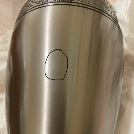 Legacy Silver Urn - BLEMISHED - Image 4