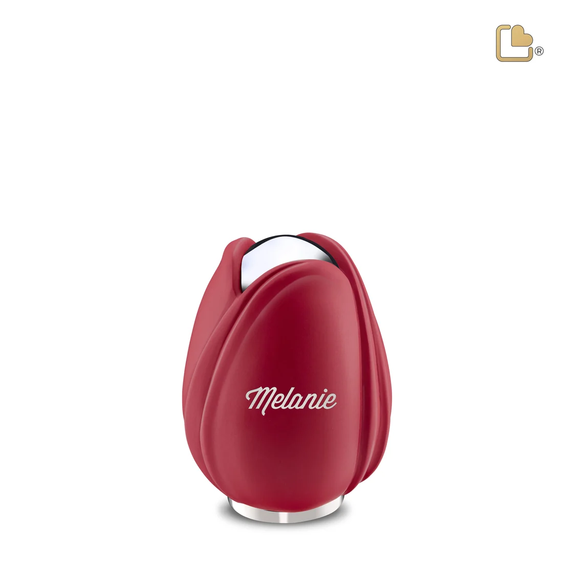 Red Tulip Keepsake Urn - Image 2