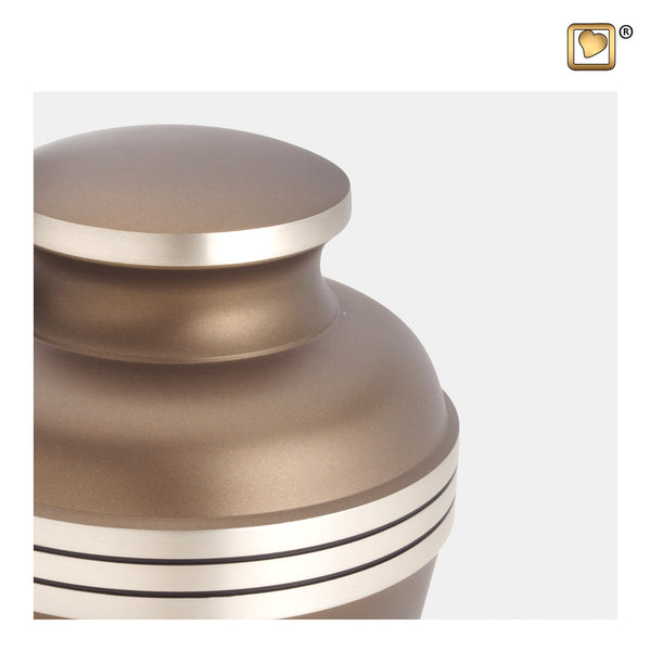 Saturn Bronze Alloy Cremation Urn - Image 2